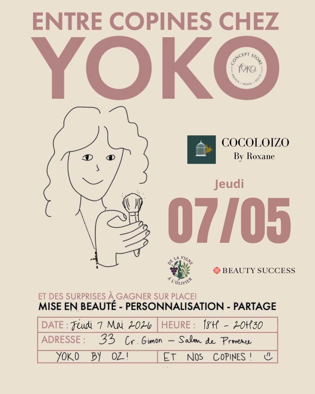 Affiche Soir&eacute;e de No&euml;l